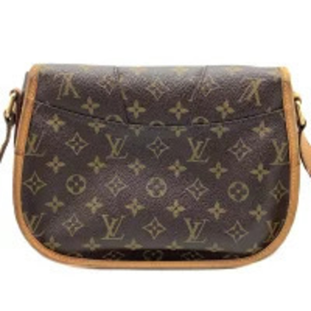 LOUIIS VUITTON Louis Menilmontant Shoulder Bag Crossbody Brown